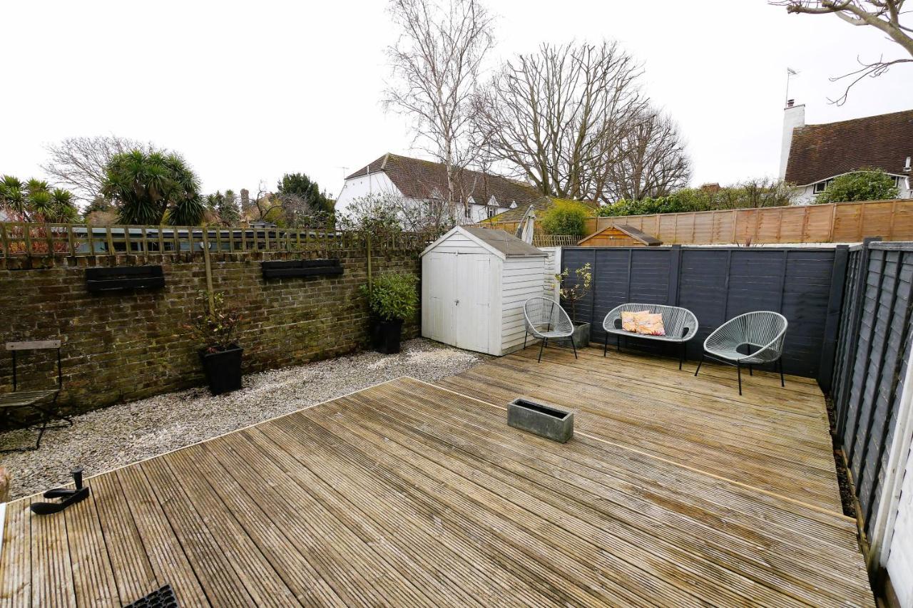 Quirky Spacious Ground Floor Victorian Garden Flat Worthing Zewnętrze zdjęcie